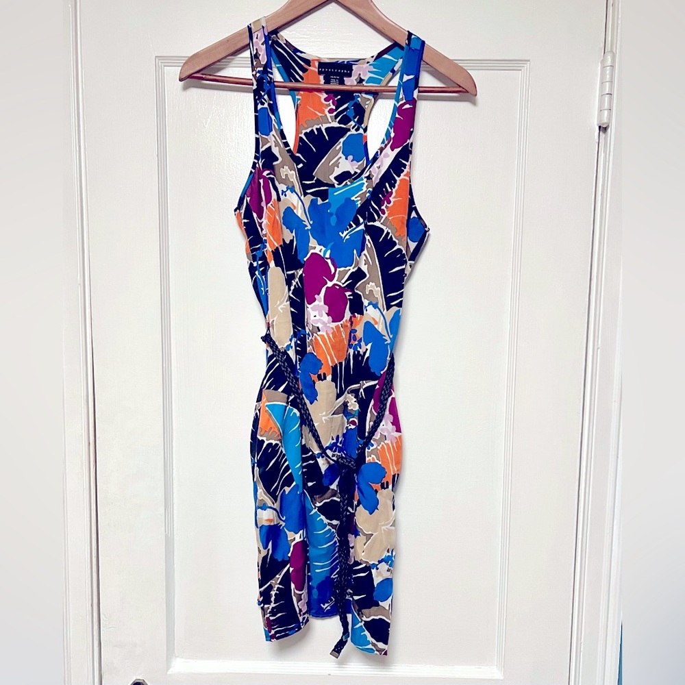 Printed dress- small